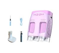 Instrumento de mano combinado para niños, gafas de campo, delgado, permanente, sustancia ABS, herramienta de aprendizaje STEM para épocas 5+ juego de experimentos científicos para niños