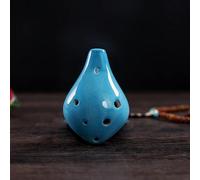 Instrumento de música Ocarina 6 agujeros Alto C-tune boca corta Ocarinas Musical educación temprana for principiantes amante de la música instrumento regalo (Color : I)