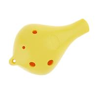 Instrumento de música Ocarina Ocarina Alto Tone C de plástico de 6 agujeros con cuerda para colgar 4 colores instrumento de ocarina opcional (4)