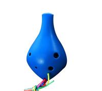 Instrumento De Ocarina Profesional Ocarina alto de 6 agujeros en Do La A de boca larga instrumento de práctica para principiantes(2)