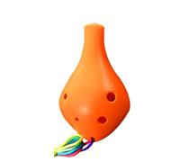 Instrumento De Ocarina Profesional Ocarina alto de 6 agujeros en Do La A de boca larga instrumento de práctica para principiantes(6)