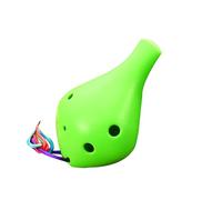 Instrumento De Ocarina Profesional Ocarina alto de 6 agujeros en Do La A de boca larga instrumento de práctica para principiantes(4)