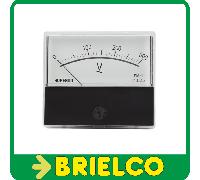 INSTRUMENTO DE PANEL MEDIDOR DE TENSION VOLTIMETRO VOLTAJE 300VAC 70x60mm BD3757