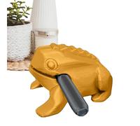 Instrumento de percusión | Bloque de sonido con diseño de rana, impresión 3D con palo, divertido generador de ruido de rana | para sala de estar, dormitorio, jardín, patio, hogar, camping