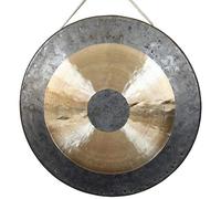 instrumento de percusión chino gong de bronce, Como sonido de fondo, sueños fantasiosos y viajes for terapia o simple relajación.(20cm)