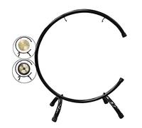 instrumento de percusión chino gong de bronce, Soporte for gong, marco en C, es el accesorio perfecto(50cm)