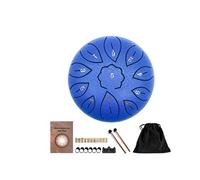 Instrumento de percusión de 11 tonos de 6 pulgadas for principiantes, tambor de, sonajero, tambor de lengua (Color : E)