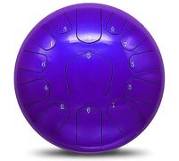 Instrumento De Percusión De Concierto, Tambor De Lengua De Acero De 11 Pulgadas Y 13 Notas Con Bolsa, Libro De Música, Mazos, Púas For Dedos, Tambor Manual Meditación, Curación De Chakras, Regalos (C