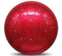 Instrumento De Percusión De Concierto, Tambor De Lengua De Acero De 11 Pulgadas Y 13 Notas Con Bolsa, Libro De Música, Mazos, Púas For Dedos, Tambor Manual Meditación, Curación De Chakras, Regalos (C