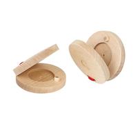 Instrumento de percusión de madera, castañuelas para fiestas, para mano, dedo, castañuelas, instrumento musical, tablero de percusión