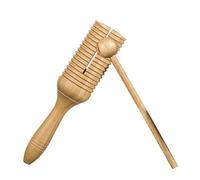 Instrumento de percusión de madera para niños | Guiro Crow Sounder Instrumento de percusión de madera - Juguete educativo latinoamericano con para niños