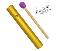 Instrumento de percusión de tubo Wah-Wah de arco iris, rango de 512 Hz-960 Hz, para acompañamiento musical, relajación personal, educación de terapia musical de la primera infancia