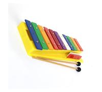 Instrumento de percusión Glockenspiel con cambio de tono y placa de aluminio de 11 notas Carillón Instrumento Percusión