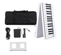 Instrumento De Piano Con Teclado Electrónico Plegable Multifuncional De 61 Teclas Con Bolsa De Transporte Piano Electrónico Para Principiantes