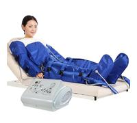 Instrumento De Presoterapia Al Vacío con Ondas De Aire De Infrarrojo Lejano, 16 Bolsas De Aire para Masaje De Cuerpo Completo, Masaje De Drenaje Linfático,Equipo De Masaje Belleza para Pérdida De PE