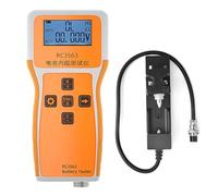 Instrumento de prueba de batería preciso con comunicación de resolución de 1μΩ, 3 configuraciones para diversas necesidades, voltajes de batería de mano, medidor de resistencia, equipo de diagnóstico