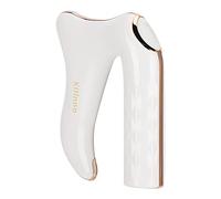 Instrumento de Raspado Eléctrico Blanco, Tabla de Guasha de Masaje de Relajación Muscular con Compresa Caliente para Viajes de Oficina en el Hogar Y Relajación en el Gimnasio, Dispositivo de Ventosa I