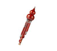 Instrumento De Rendimiento Profesional Para Adultos Con Amplio Rango Tonos 7 Agujeros 3 Teclas G Palisandro Hulusi (flauta Calabaza) Conjunto Hulusi