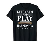Instrumento de reproductor de armónica para principiantes, lección de música Blues Camiseta