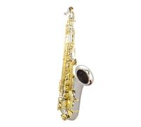 Instrumento De Saxofón De Latón Blanco Tenor Si Bemol Instrumento De Actuación Profesional