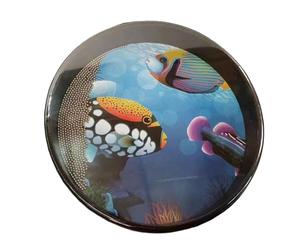 Instrumento De Sonido De Olas - Sonido De Tambor Sonido Del Mar, Instrumento De Sonido De Olas De Mano | Percusión De Tambor Handpan Para Meditación, Yoga, Educación Musical, Cuentas, Tambor De Música