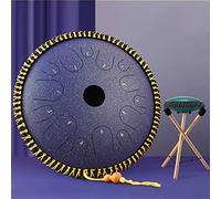 Instrumento de tambor hueco for adultos principiantes, modelo de 14 ", 14 tonos, tambor hueco, tambor de lengua de, tambor de disco de mano (Color : D, Size : As show)