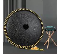 Instrumento de tambor hueco for adultos principiantes, modelo de 14 ", 14 tonos, tambor hueco, tambor de lengua de, tambor de disco de mano (Color : E, Size : As show)