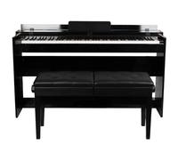 Instrumento De Teclado Ponderado De Piano Electrónico Digital De Piano Vertical De 88 Teclas Con Banco De Piano Piano Electrónico Para Principiantes