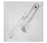 Instrumento De Trombón Alto Cuerpo De Latón B Trombón Plano Para Estudiantes Principiantes Con Estuche Y Accesorios Trombón Para Principiantes
