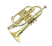 Instrumento De Trompeta BB Key B Llave Plana Corneta Trompeta Instrumento De Latón Instrumento De Viento De Corneta De Grado De Rendimiento Profesional