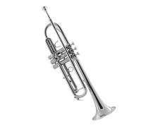 Instrumento De Trompeta Para Principiantes, Estudiante B Plano, Banda De Actuación Profesional, Trompeta, Instrumento De Latón (Color : 03)