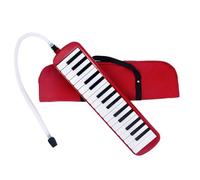 Instrumento de viento de 32 teclas con tubo largo y bolsa de transporte, teclado de piano de aire para clases de música, actuaciones al aire libre, teclado de piano de aire, melódica soprano