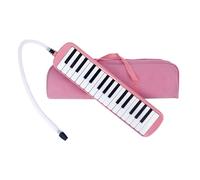 Instrumento de viento de 32 teclas con tubo largo y bolsa de transporte, teclado de piano de aire para clases de música, actuaciones al aire libre, teclado de piano de aire, melódica soprano