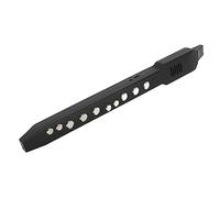 Instrumento de Viento Digital, 12 Acompañamientos 10 Tonos, Boquilla Extraíble, Instrumento de Viento Eléctrico Recargable, Conectividad Midi para para (Negro)