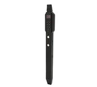 Instrumento de Viento Digital de 10 Tonos, Conecti d MIDI, Altavoces Hifi, Instrumento de Viento Electrónico Recargable con 12 Acompañamientos, Instrumento Musical para Estudiantes(Negro)