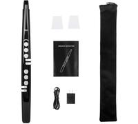 Instrumento de viento digital, instrumento de viento electrónico S56 MIDI, conectividad MIDI, 10 tonos, 800 mAh, recargable, con 13 tonos y recargable, para estudiantes y adultos
