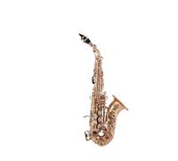 Instrumento De Viento Doblado De Tono Alto, Latón Lacado En Oro, B Plano, Estudiante Principiante Tocando Saxofón