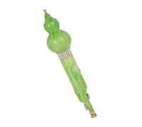 Instrumento De Viento Hulusi Tradicional Chino Para Principiantes, Tecla C/B Plana De Tres Tonos, Con Estuche Hulusi Profesional (Color : 01, Size : Bb key)