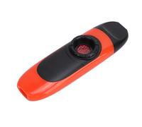 Instrumento de Viento Musical Plástico de la Flauta de Kazoo del ABS, Adición Vibrante Al Conjunto para el Funcionamiento (ORANGE)