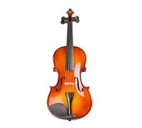 Instrumento De Violín Brillante De Madera Maciza Hecho A Mano Para Estudiantes 4/4 3/4 1/2 1/4 1/8 1/10 1/16 Violín (Color : 4/4)