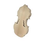 instrumento de violín Cuerpo De Violín De Forma Especial, Panel Superior De Pícea, Parte Trasera De Arce, Violín Blanco Raro Hecho A Mano, El Más Nuevo Semiacabado 4/4