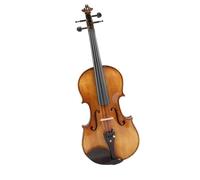 Instrumento De Violín Violín De Práctica Semi Hecho A Mano Brillante Instrumento De Cuerdas De 3/4(4/4)