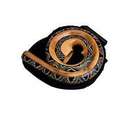 Instrumento Didgeridoo Rundform Naturmaterialien Reisetasche espiral de Australia., D4