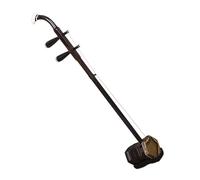 Instrumento Erhu Erhu De Sándalo Amarillo Y Negro, Eje De Madera Maciza Hexagonal, Erhu Tradicional Chino Con Estuche Y Accesorios