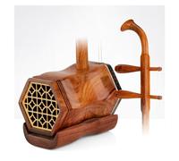 Instrumento Erhu Instrumento Erhu Tradicional Chino Profesional De Palisandro Rojo Hexagonal Erhu De 2 Cuerdas Con Estuche