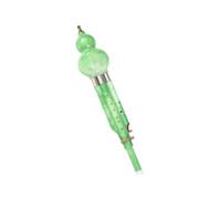 Instrumento Étnico Hecho A Mano Hulusi Verde C Llave B Calabaza Plana Cucurbitáceas Flauta Con Estuche Para Principiantes (Color : C Key)