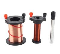 Instrumento Experimental de inducción electromagnética, Ligero, portátil, enseñanza de física, Escuela Secundaria, PVC, latón