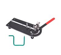 Instrumento formador de alambre: moldeador manual compacto, doblador de acero duradero, de palanca eficiente con diseño de mango cómodo | Solución práctica de taller para tuberías, cables