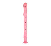 Instrumento Grabador, Sonido Agradable, Clarinete ABS Resistente de 8 Orificios, Multifuncional para Lecciones de Música para Principiantes (PINK)