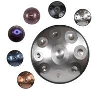 Instrumento Handpan De 432 Hz/440 Hz, Handpan De Acero De 22 Pulgadas En Re Menor Con Soporte, Bolsa De Transporte -Handpan Para Adultos, Set De Percusión Para Meditación(D,432HZ/9Note)
